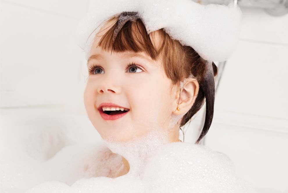 kid bath foam - KOTILEN brand banner